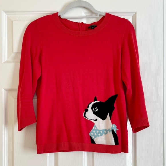 Talbots cute red sweater size XS - Picture 2 of 6